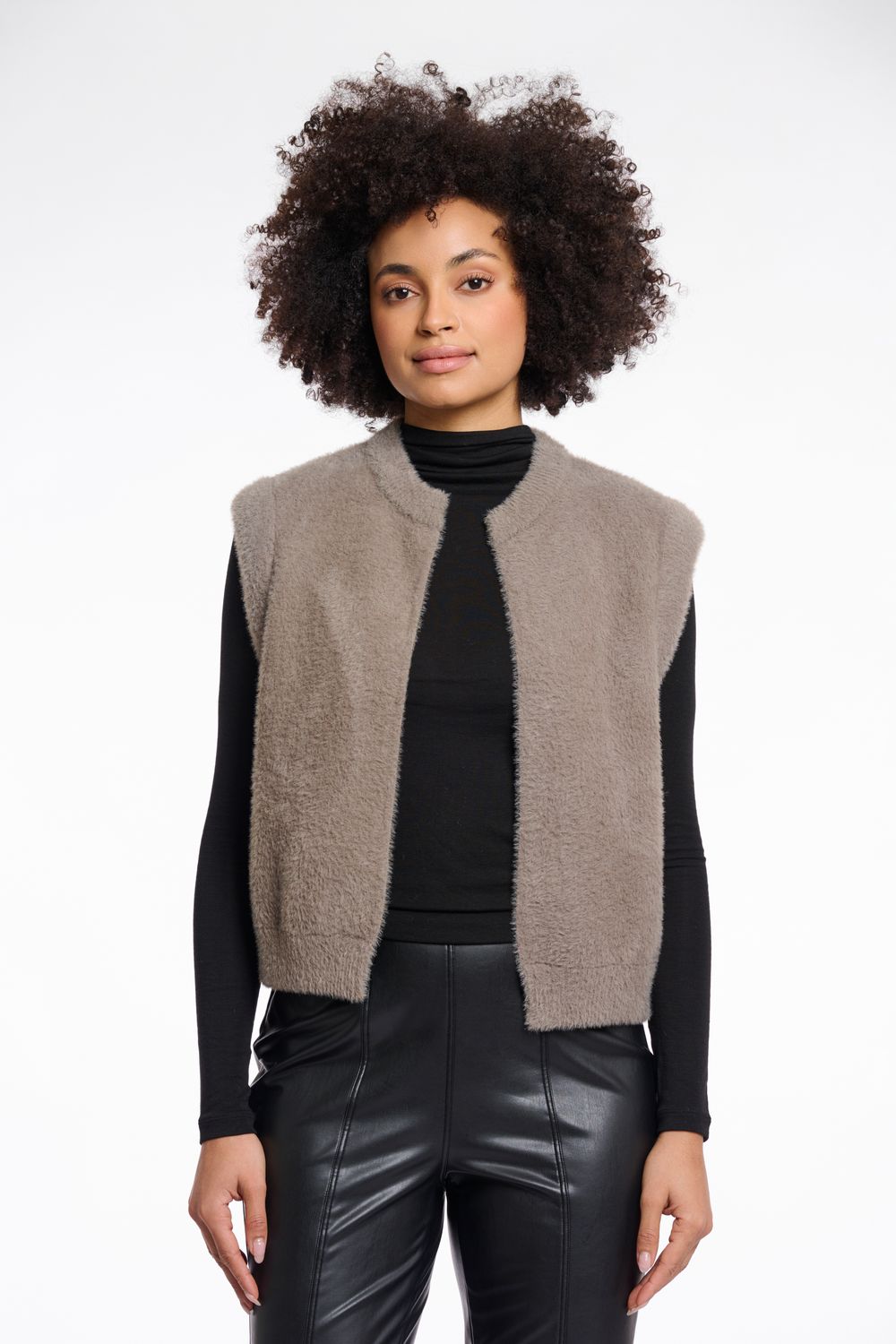 Rino &amp; Pelle Elona Gilet ZM Taupe