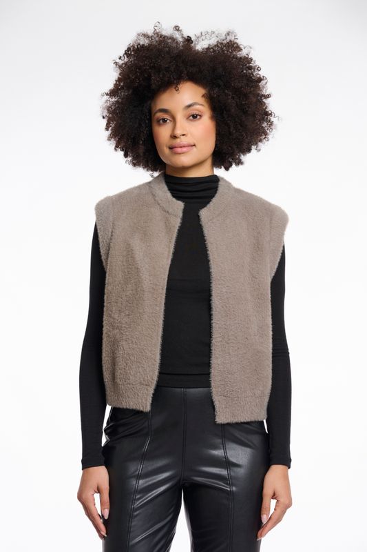 Rino &amp; Pelle Elona Gilet ZM Taupe