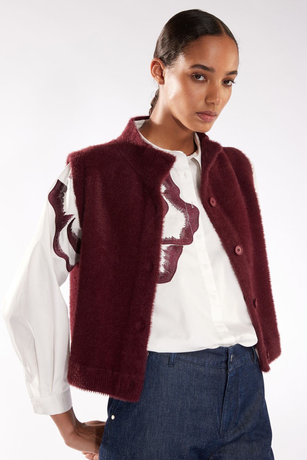 Atmos 1626 Gilet ZM Tar/fig
