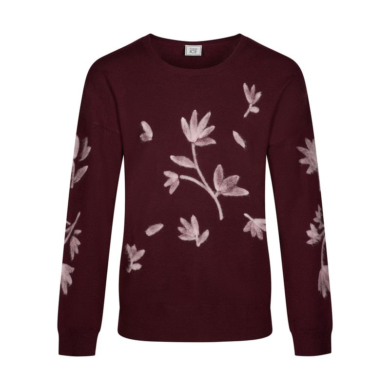 Green Ice Cadette Pull Aubergine