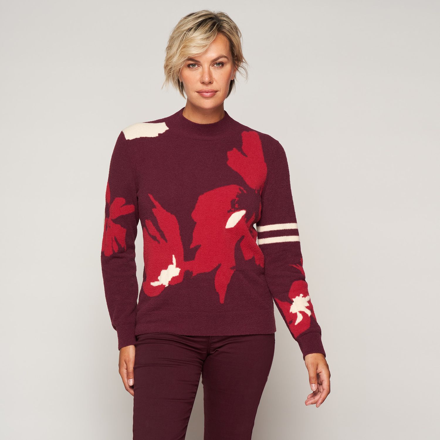 Green Ice Camren Pull Aubergine