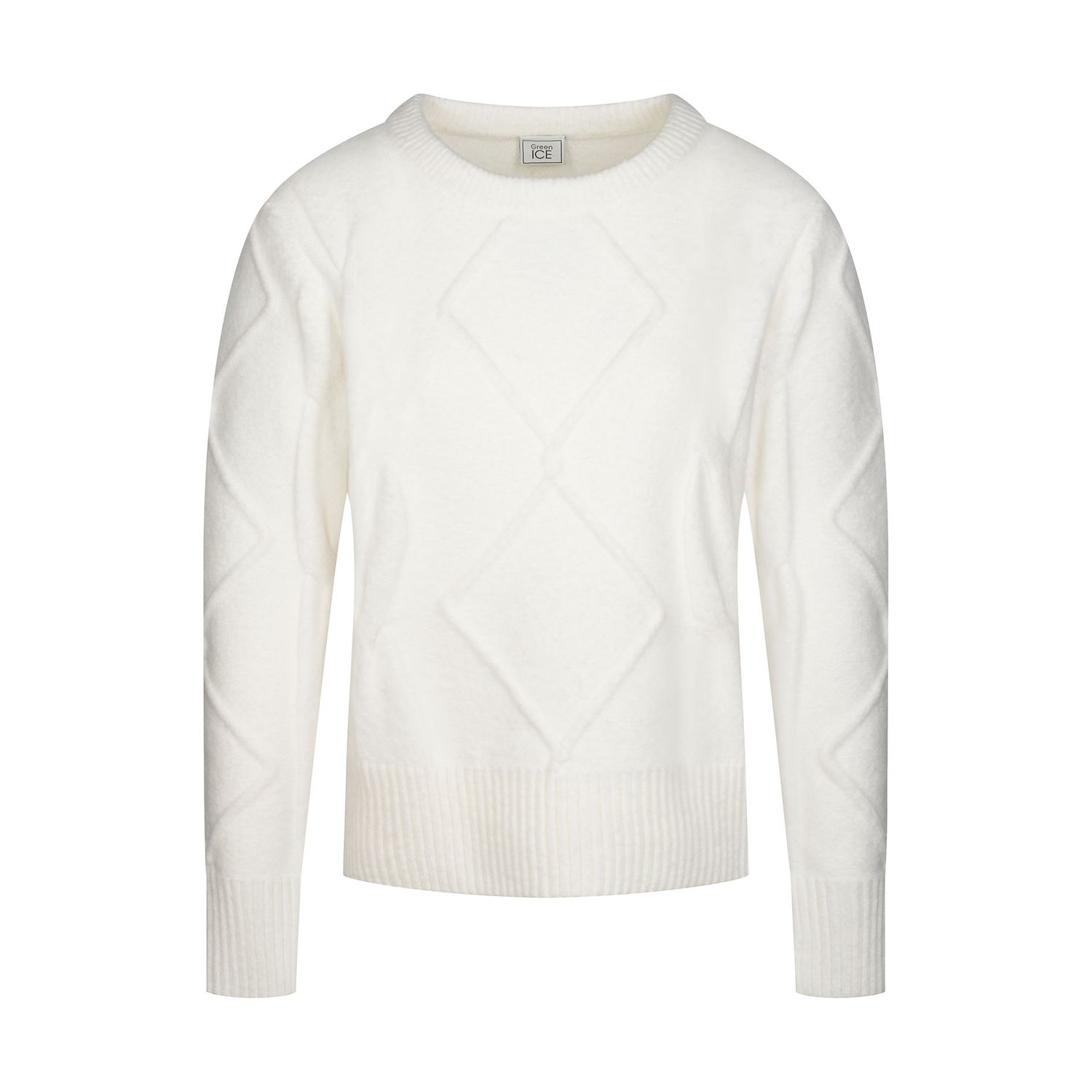 Green Ice Candid Pull Ecru