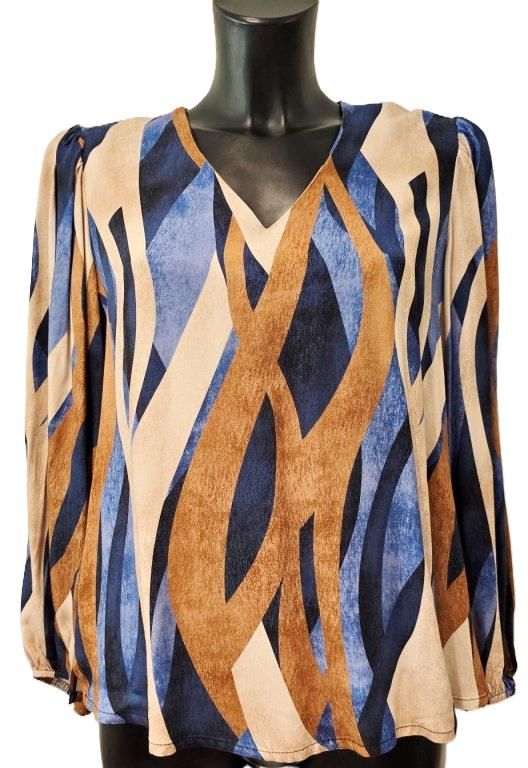 Batida 2235 Bloes Blauw/camel