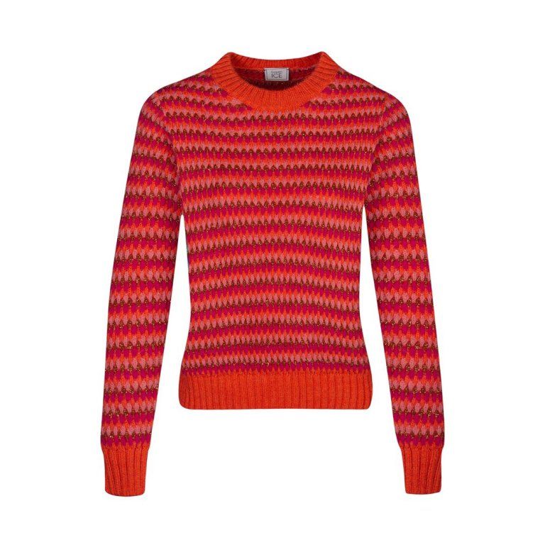 Green Ice Rozie Pull Fushia