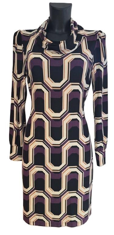 Batida 1773 Kleed Plum/maze