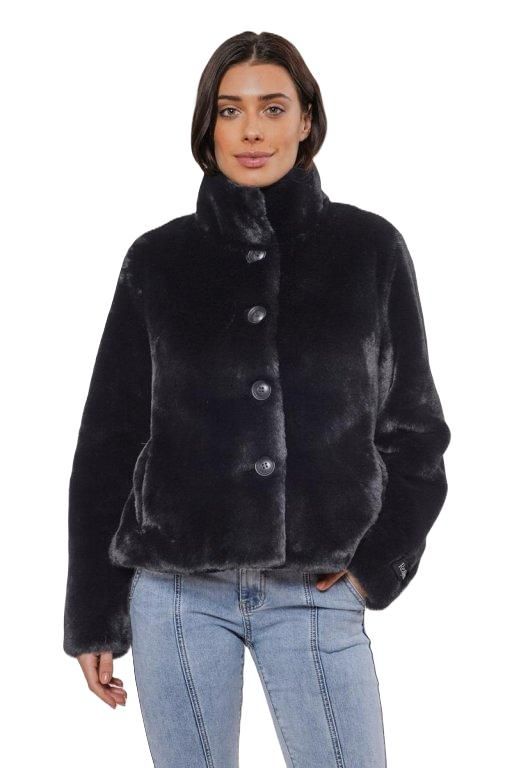 Rino &amp; Pelle Vie Jas/K faux fur Night