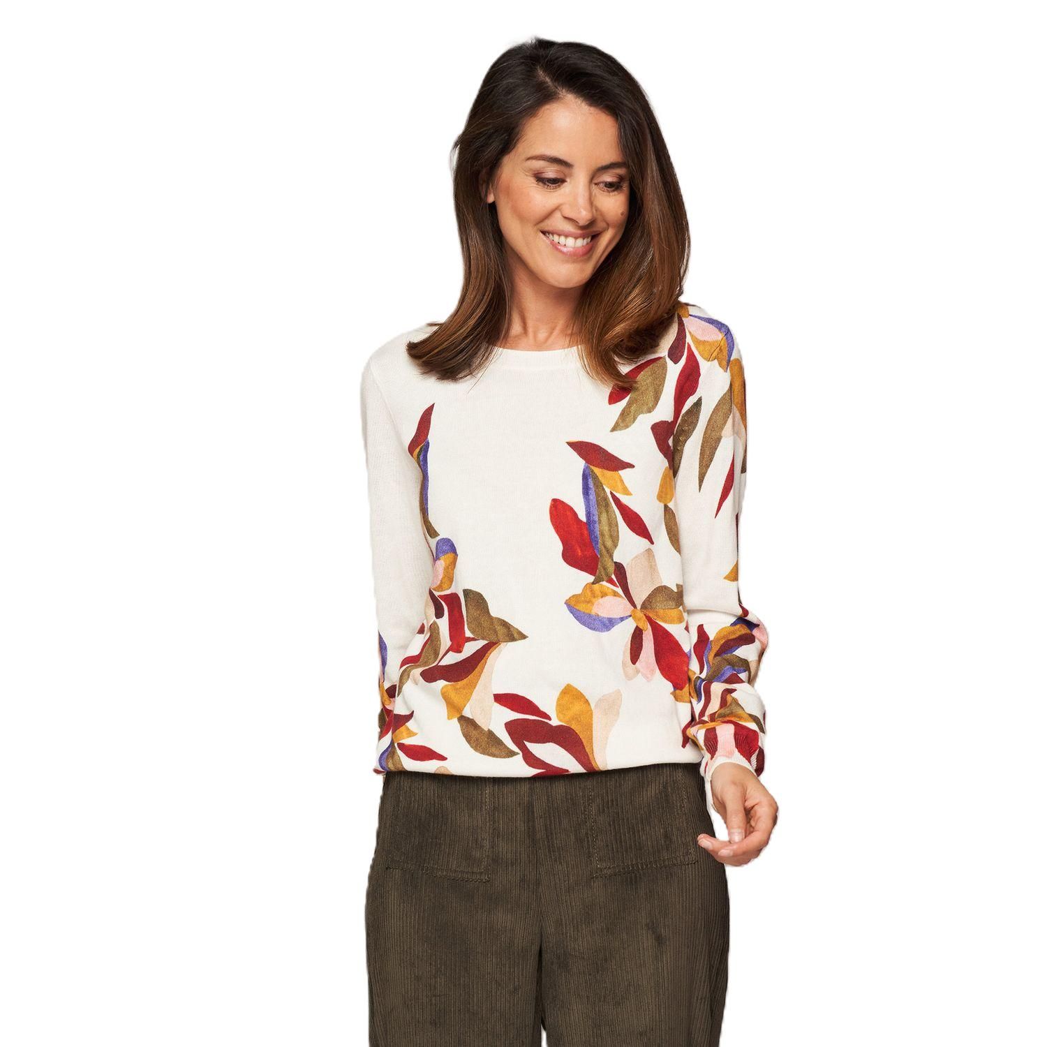 Green Ice Audriana Pull Ecru