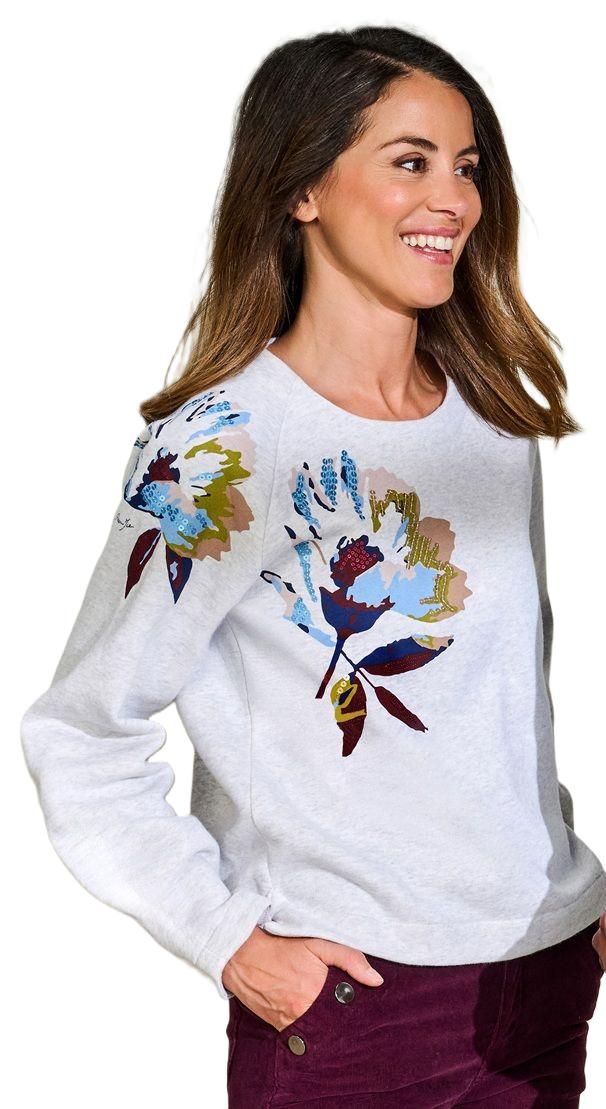 Green Ice Nijlen Sweater L/Grey