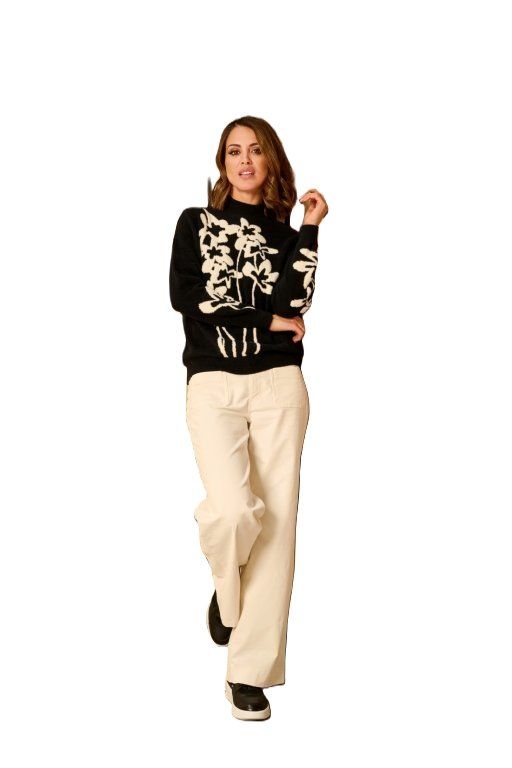 Green Ice Trom Broek Ecru