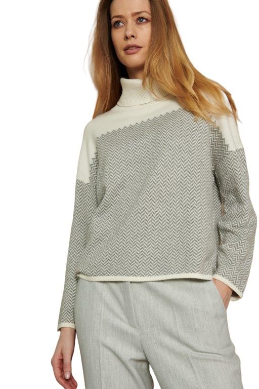 Marie Méro 83 Pull 57/grey/creme