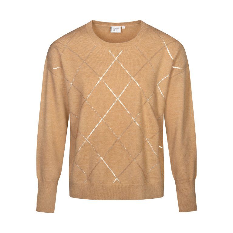 Green Ice Azza Pull Camel