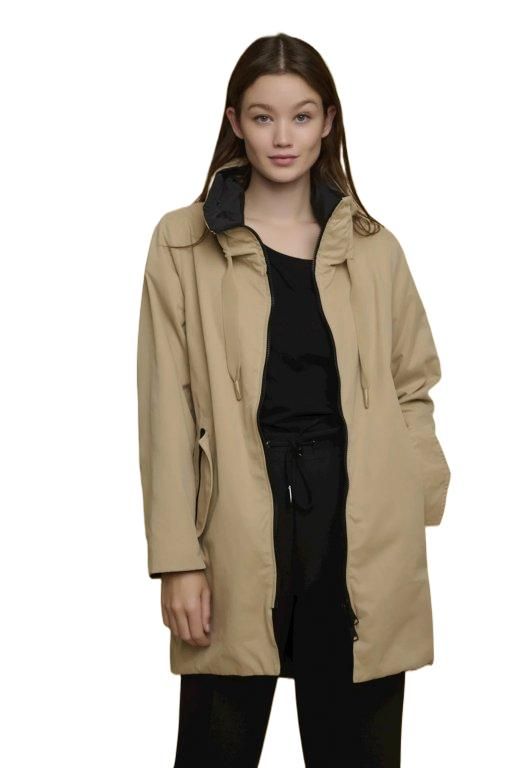 Rino &amp; Pelle Brazil Jas reversible sand/zw