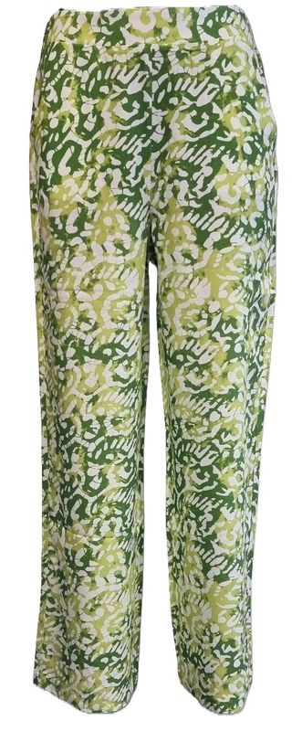 Green Ice Flana Broek Kiwi