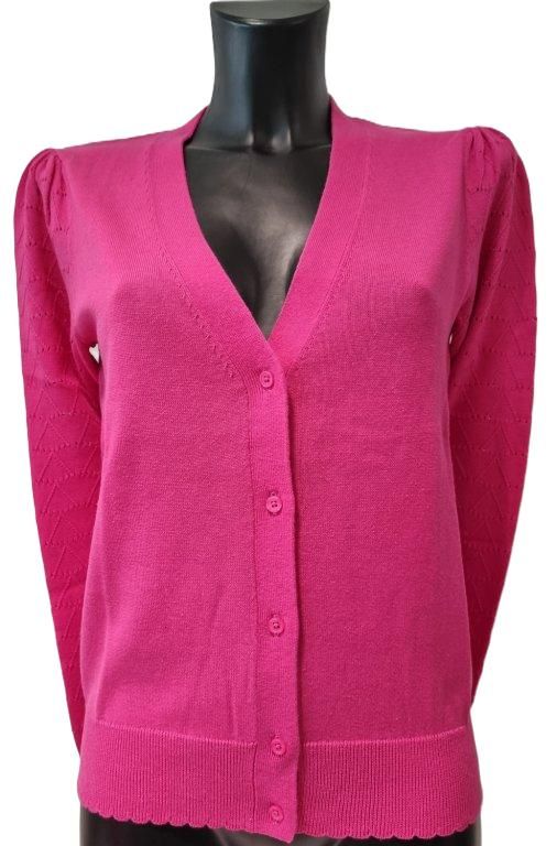 Green Ice Telford Gilet Magenta