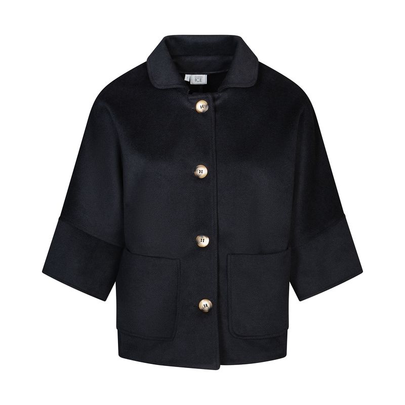 Green Ice Tinley Cape Zwart