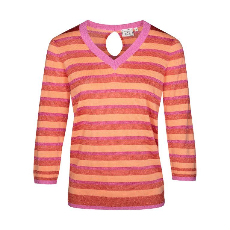 Green Ice Terhil Pull Peach