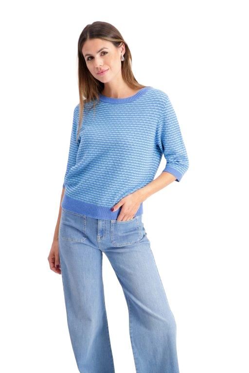 Signe Nature 842118 Pull Jean/turq