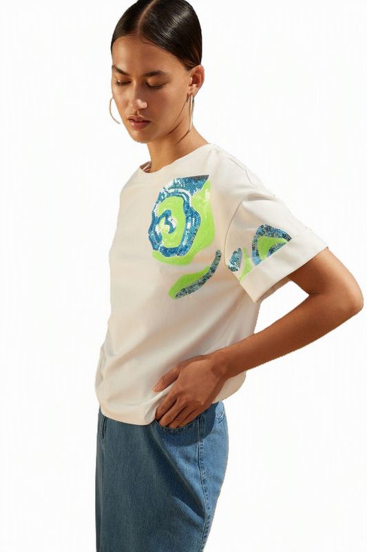 Atmos 1262 T-Shirt Lilou/surf