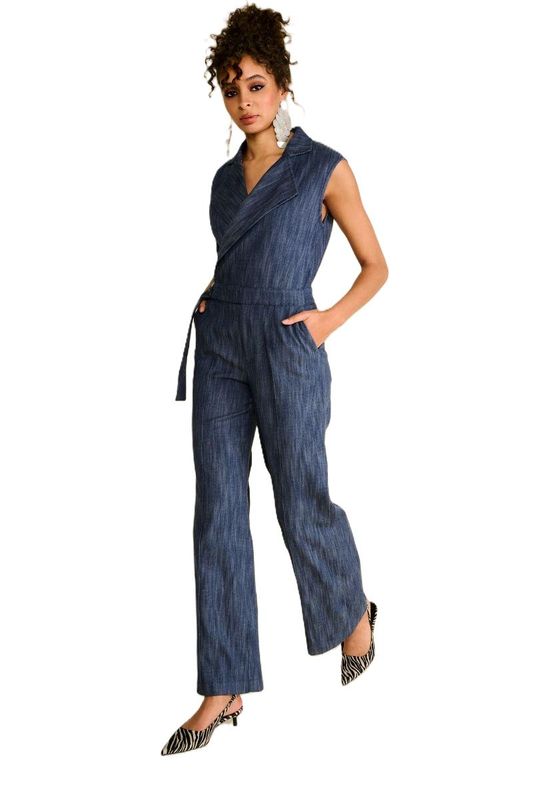 K-design A736 Jumpsuit Dark/blue K-design A736 Jumpsuit Dark/blue