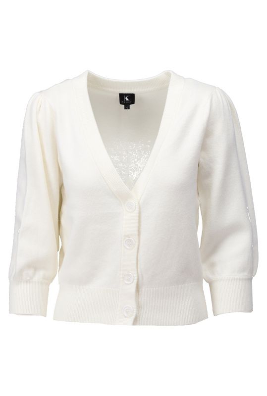 K-design A807 Gilet Ecru