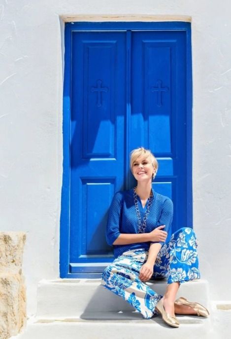 Green Ice Klia Broek Cobalt