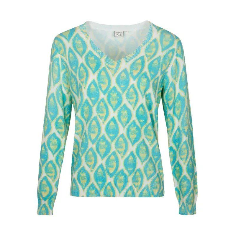 Green Ice Tulp Pull Aqua