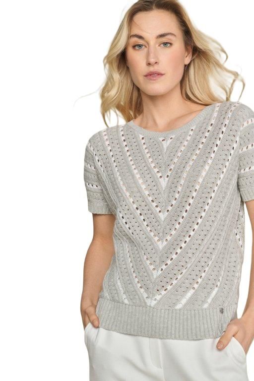 Marie Méro 481 Pull 98/grey+wit