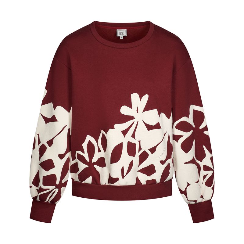 Green Ice Nakita Sweater Bordeaux