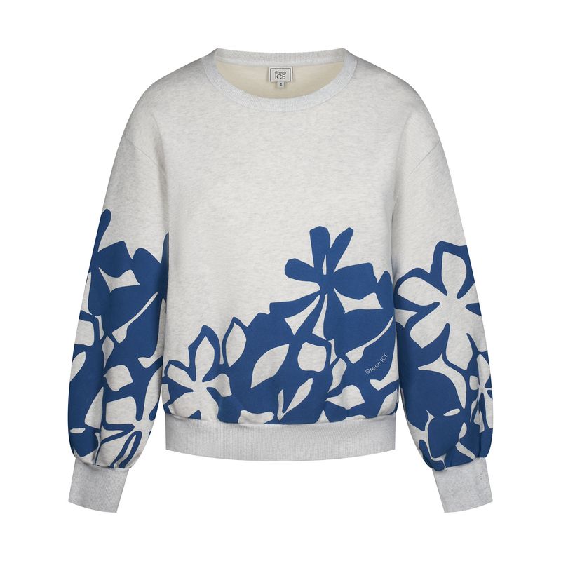 Green Ice Nakita Sweater L/Grey
