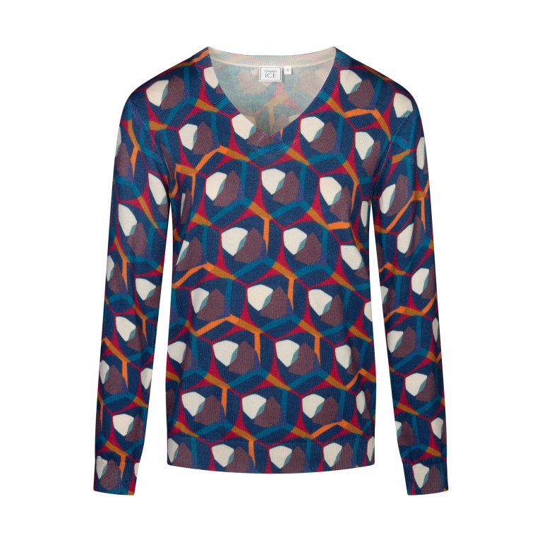 Green Ice Arielle Pull Navy