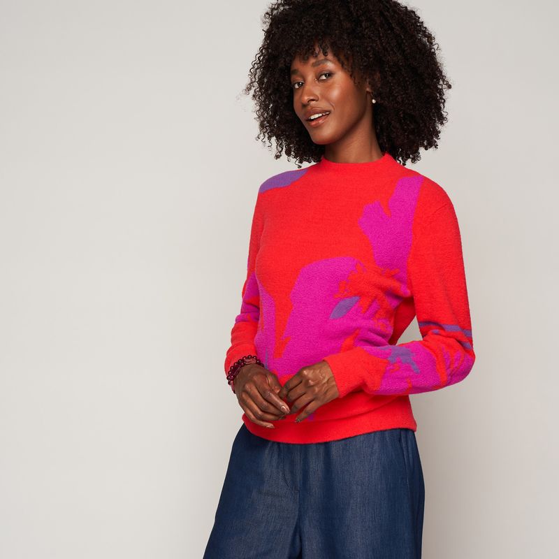 Green Ice Camren Pull Red