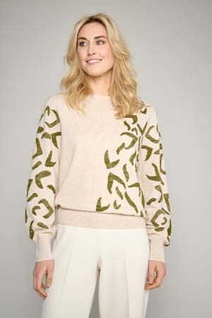 Marie Méro 322 Pull 80/cr+kaki