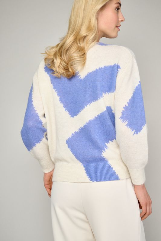 Marie Méro 319 Pull 85/cr+blu