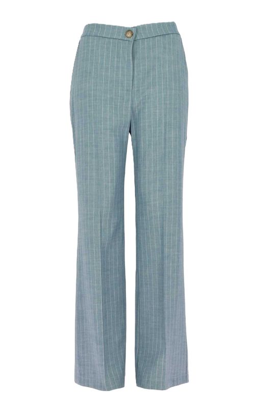 Signe Nature 944144 Broek/str Ciel/ecru