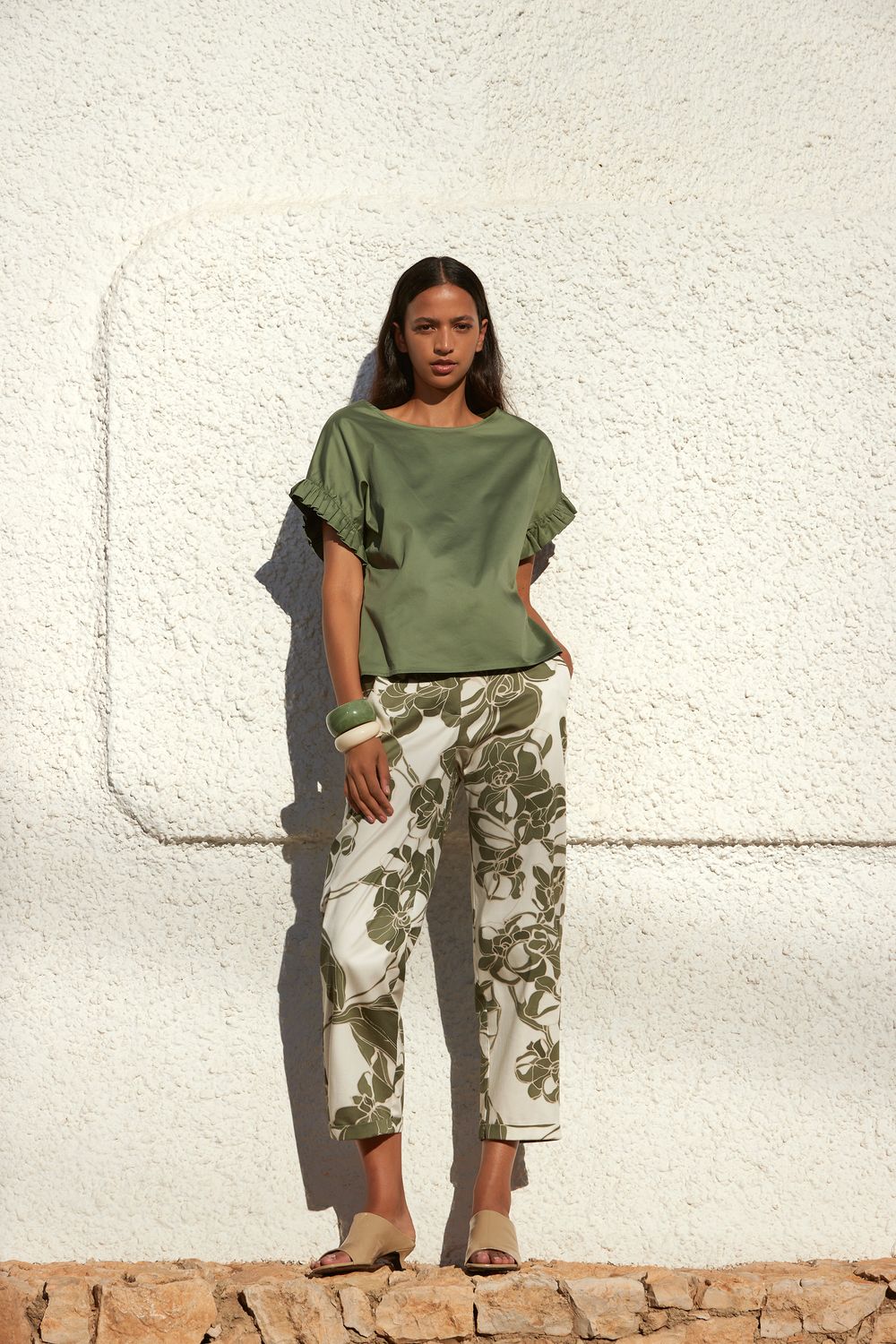 Atmos 2010 Broek Tasio/kaki