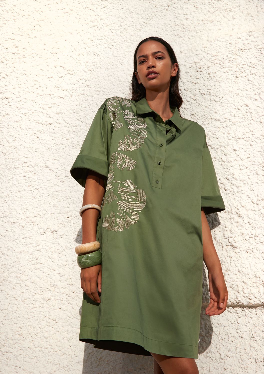 Atmos 1830 Kleed Daye/kaki