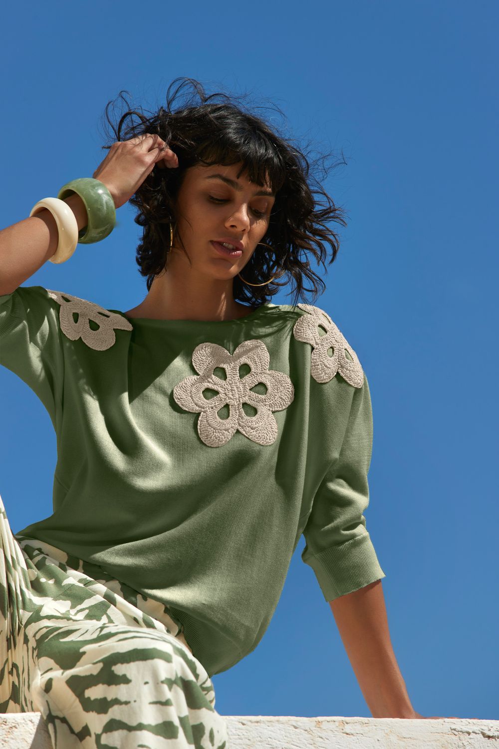 Atmos 1866 Pull Synne/kaki