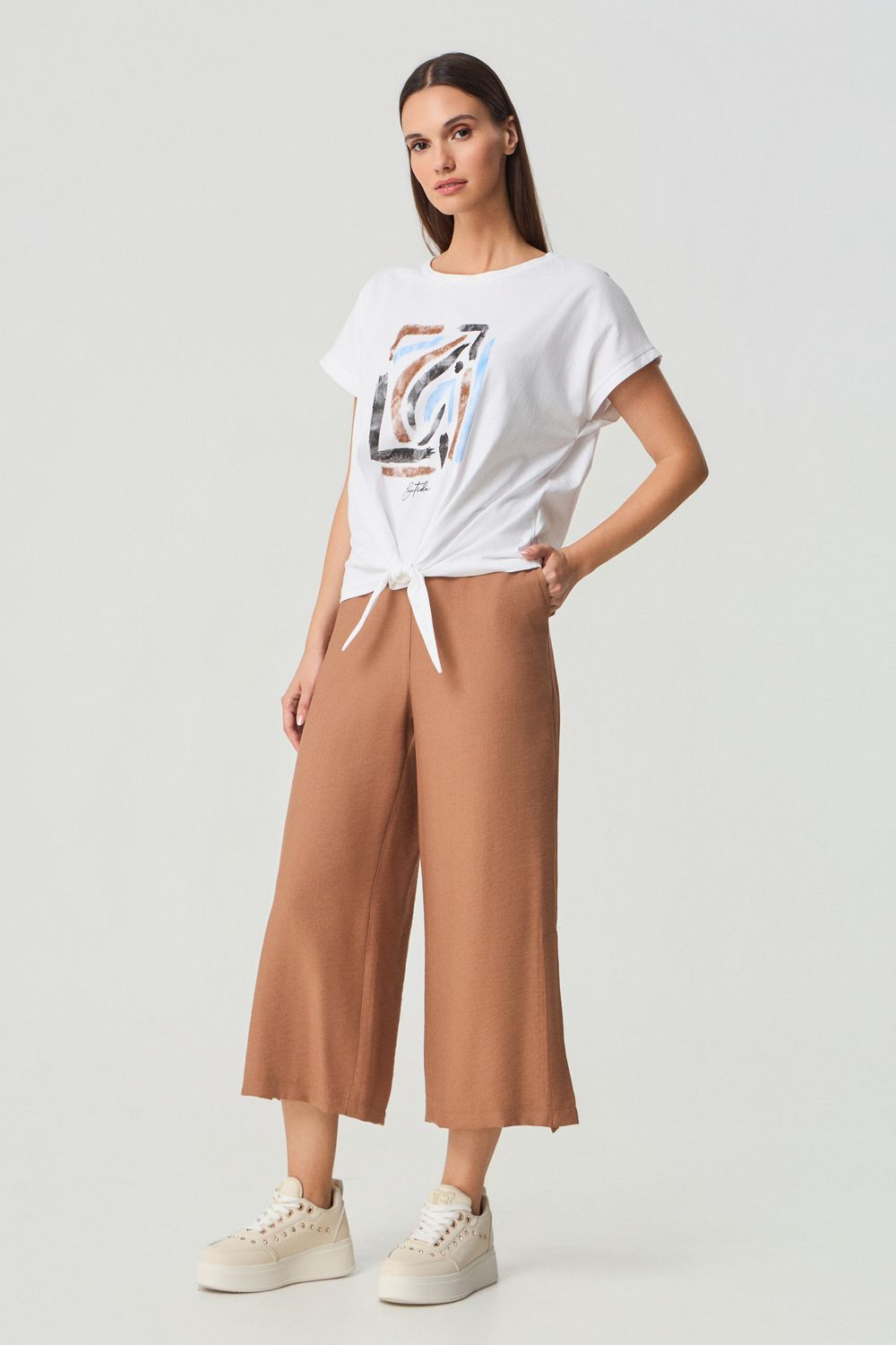 Batida 2453 7/8 Broek Choco