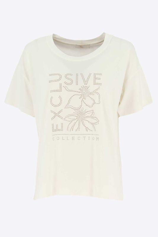 Signe Nature 847084 T-shirt Ecru/ex