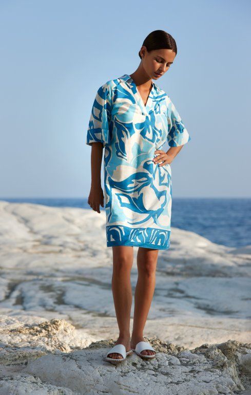 Atmos 9846 Kleed Abou/azure