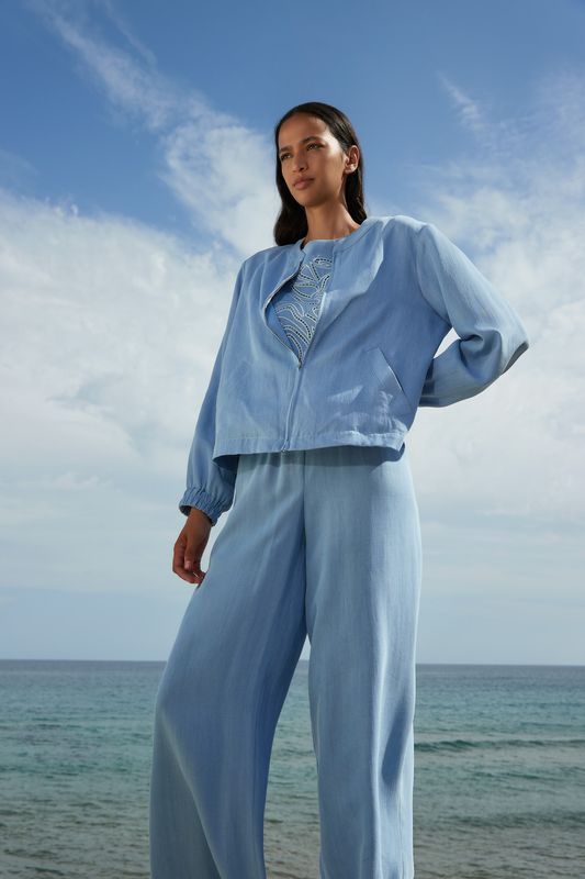 Atmos 1807 Vest Jeans/blue