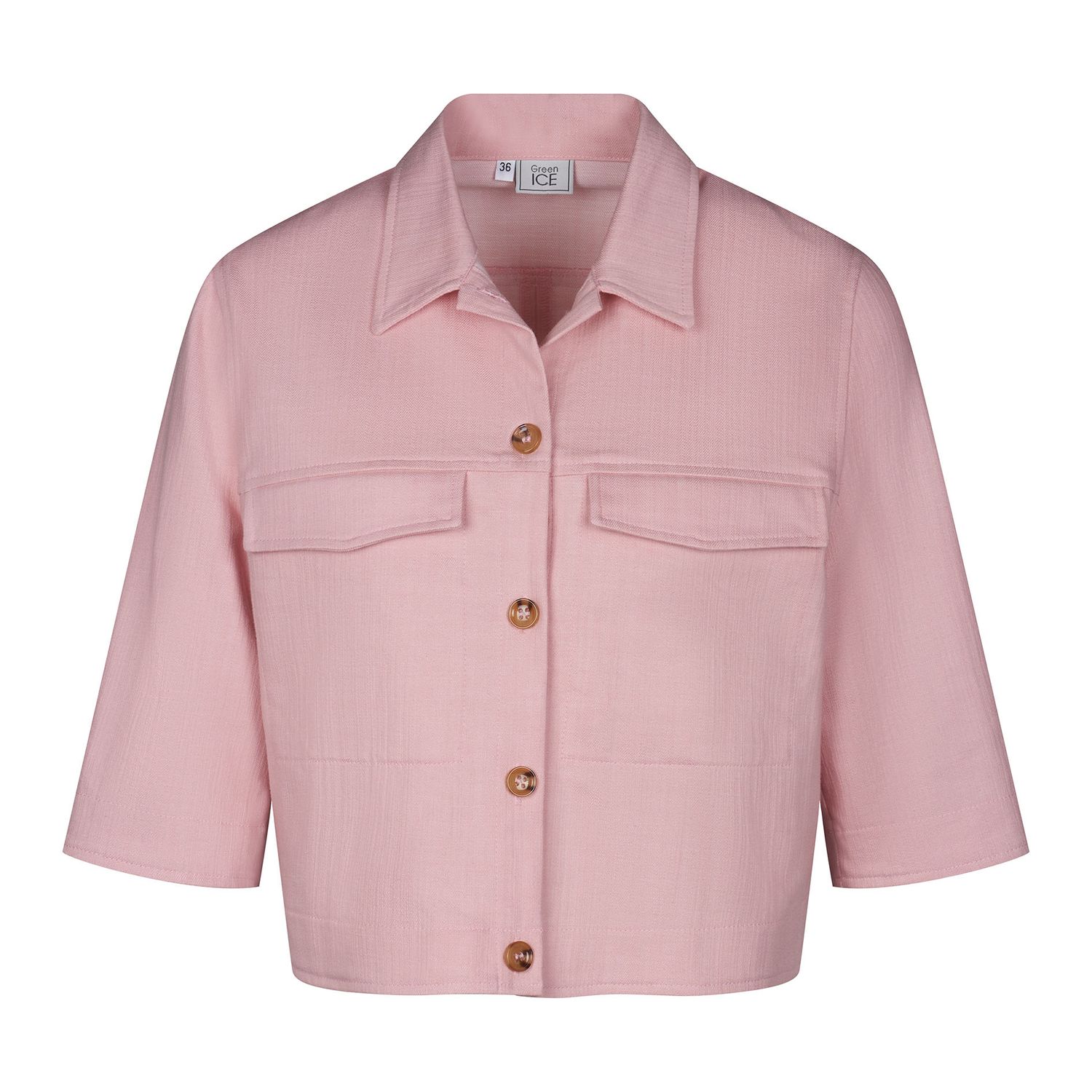 Green Ice Izaura Vest Pink