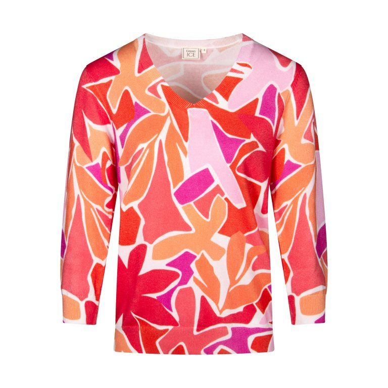 Green Ice Nell Pull Red