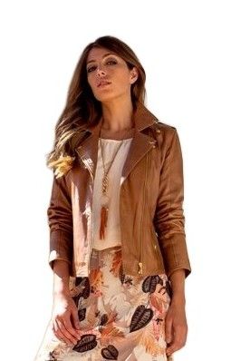 Marie Méro 30 Vest Leder 50/cognac Marie Méro 30 Vest Leder 50/cognac