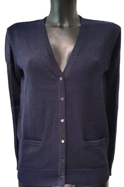 Green Ice Charade Gilet navy