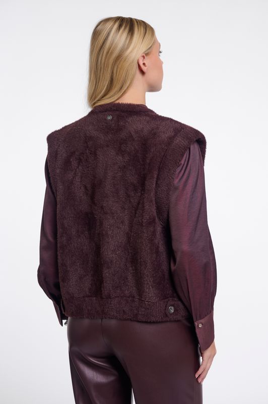 Rino &amp; Pelle Elona Gilet ZM Fudge/cloak
