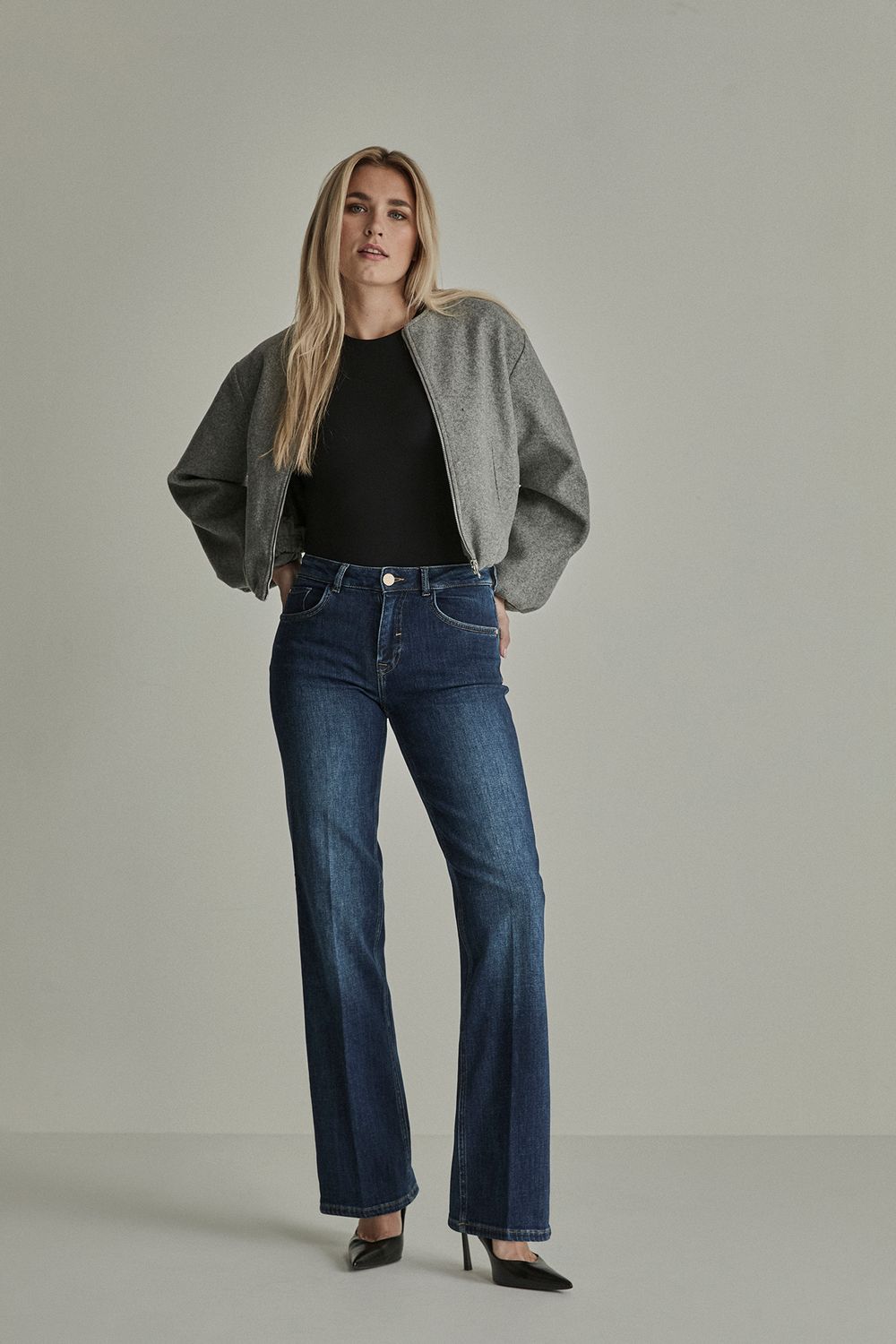 Para Mi Eve Jeans/DriftBlue