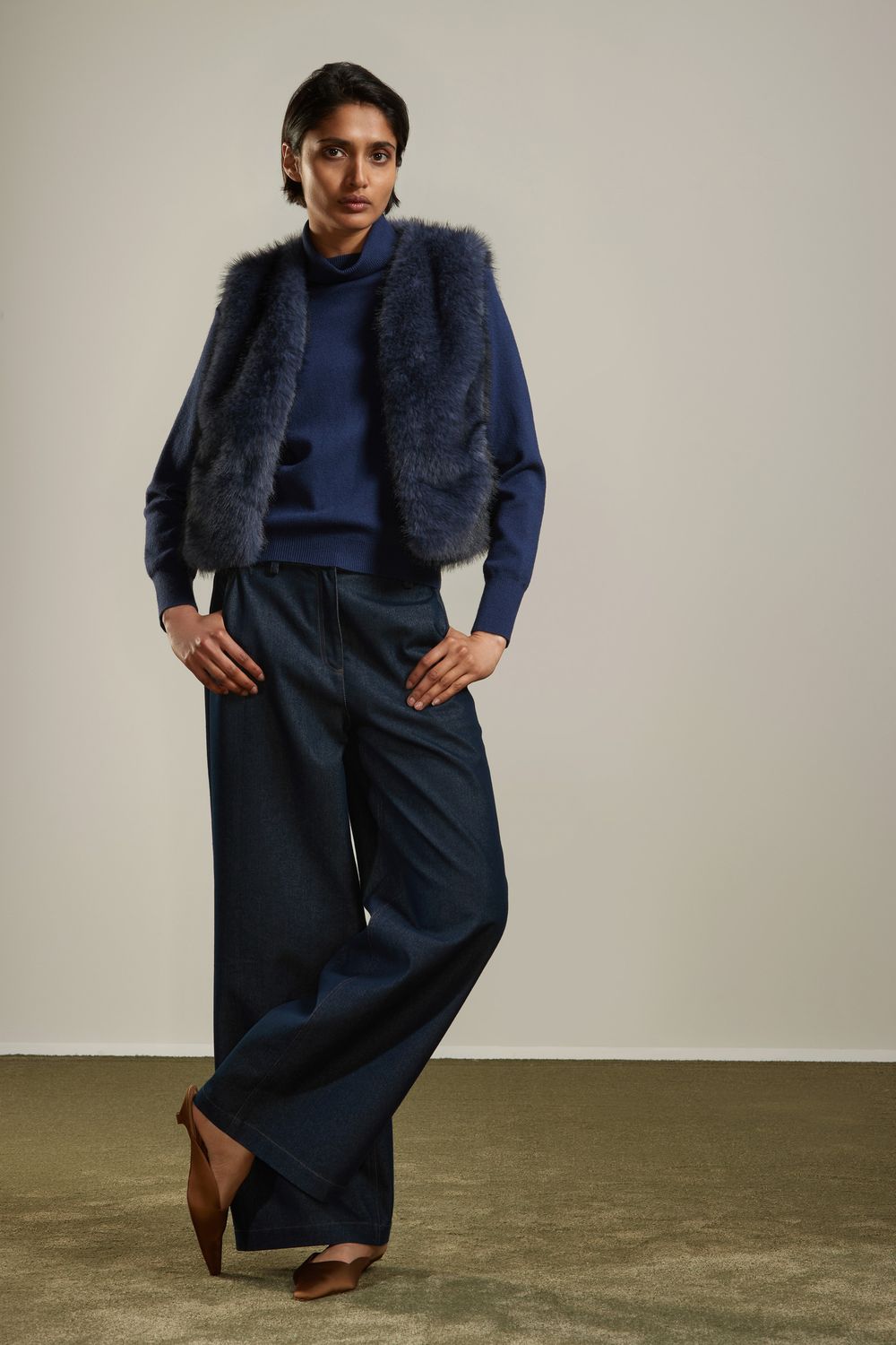 Atmos 2416 Broek Aela/indigo