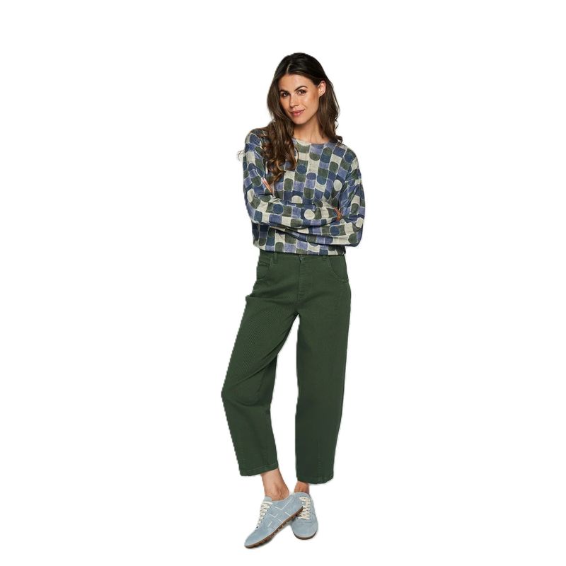 Green Ice Kezia Broek Kaki
