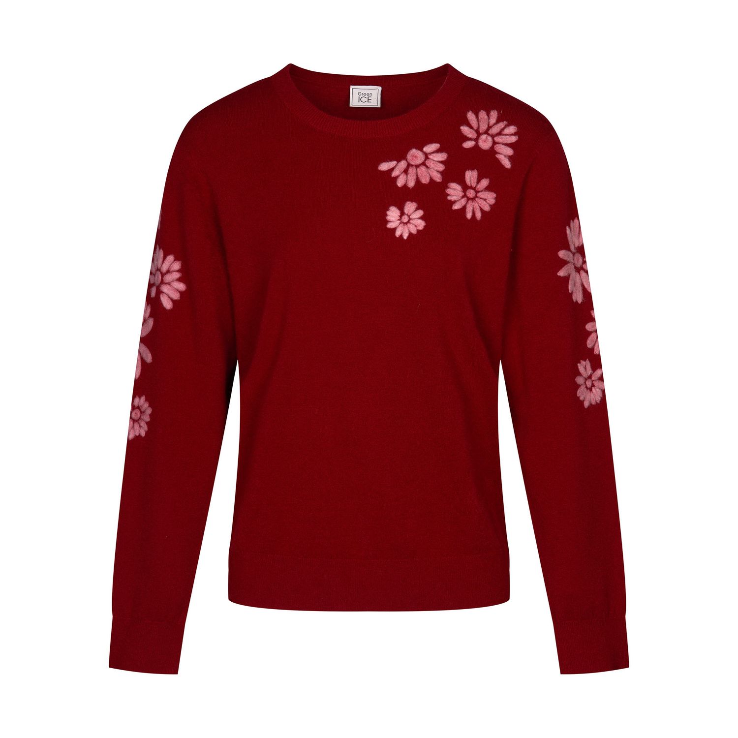 Green Ice Delonix Pull Bordeaux